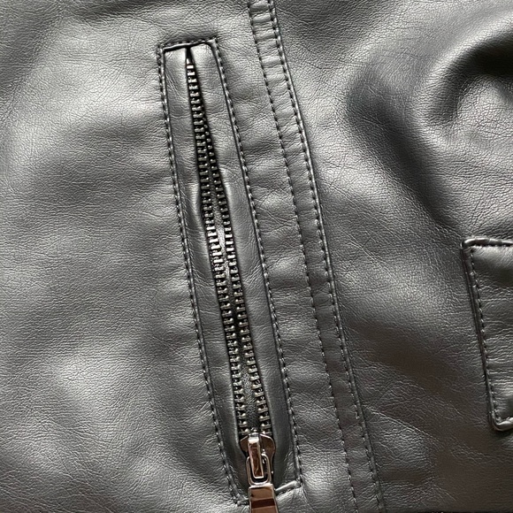 Giacca Black Leather Jacket - Picture 5 of 7